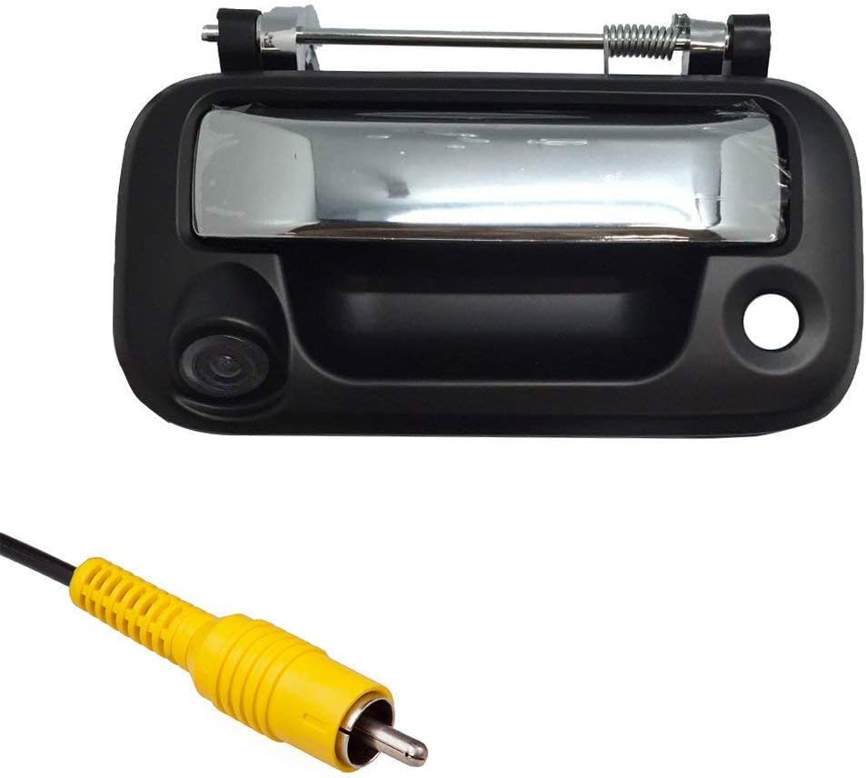 Black Tailgate Handle with Backup Camera Pack of 2 V45402