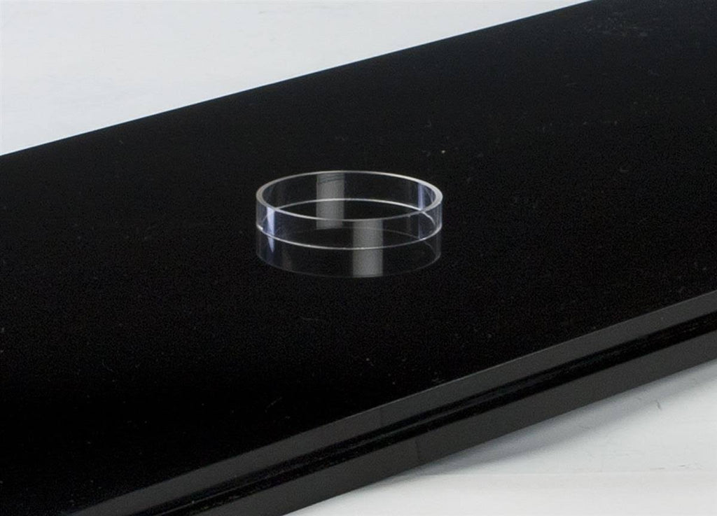 Display Case with Lift-Off Top and Removable Riser U969